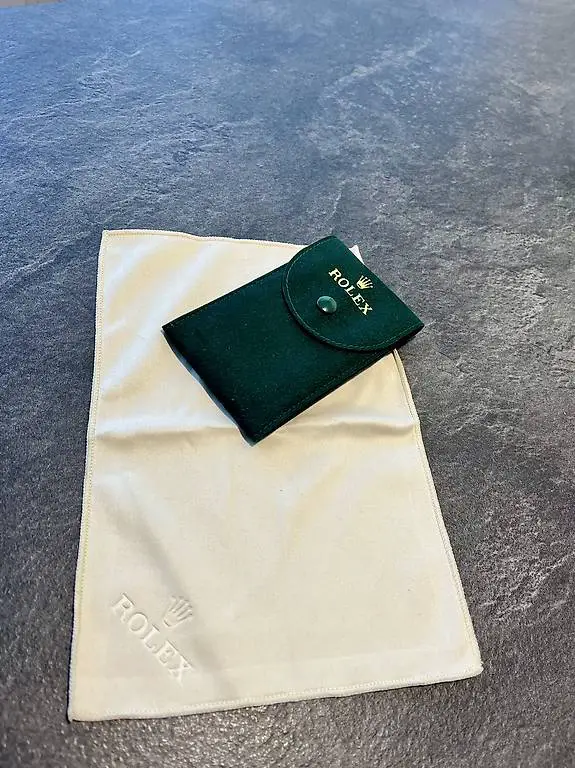 original ROLEX Putztuch & Reiseetui