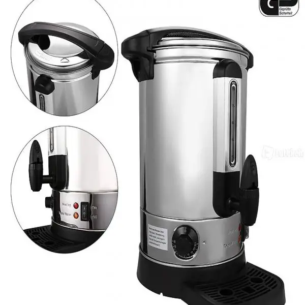  Glühweinkocher aus Edelstahl, 8 Liter Füllstandsanzeige