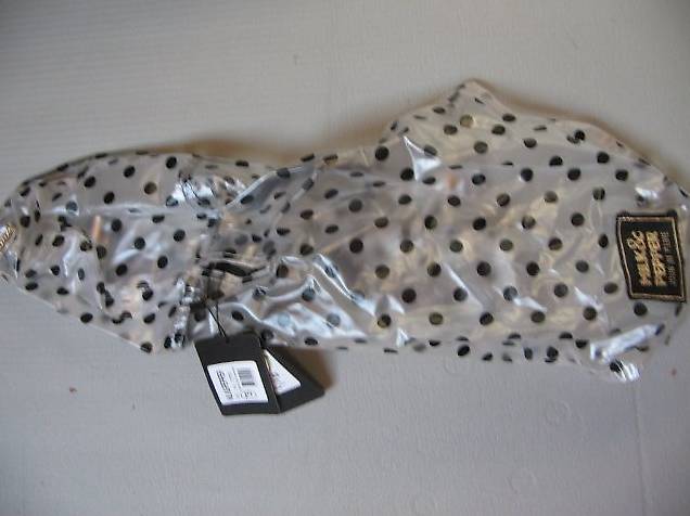 Milk & Pepper Hunde Regenmänteli durchsichtig neu Grösse 35