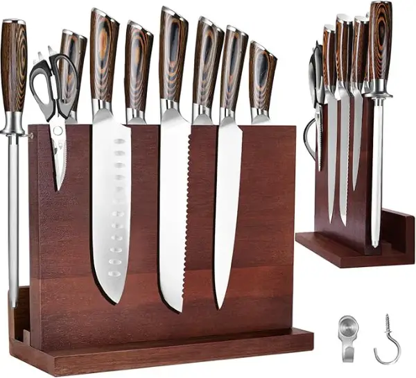 Messerblock Messerhalter Magnetisch Messerbrett