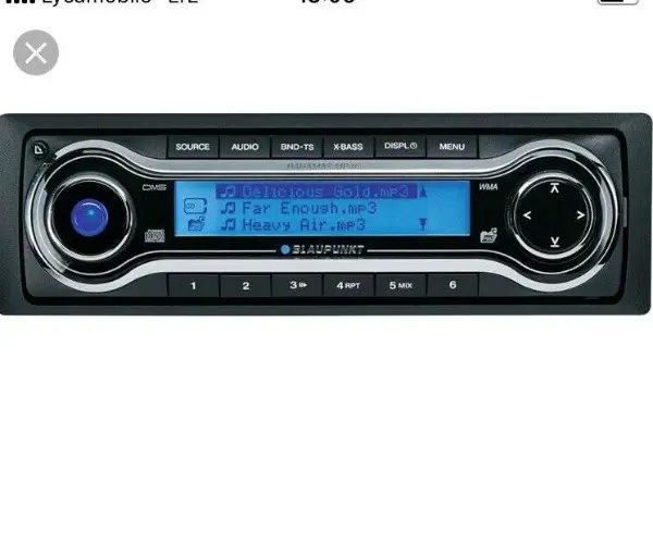 Blaupunkt Orlando MP46 CD Radio Blue