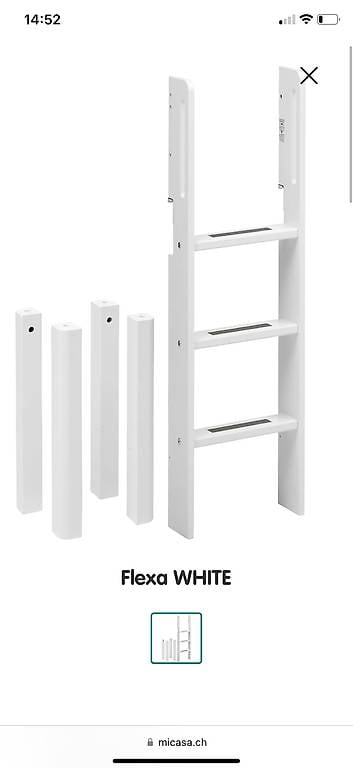 Flexa Halbhochbett Module mit Rutsche