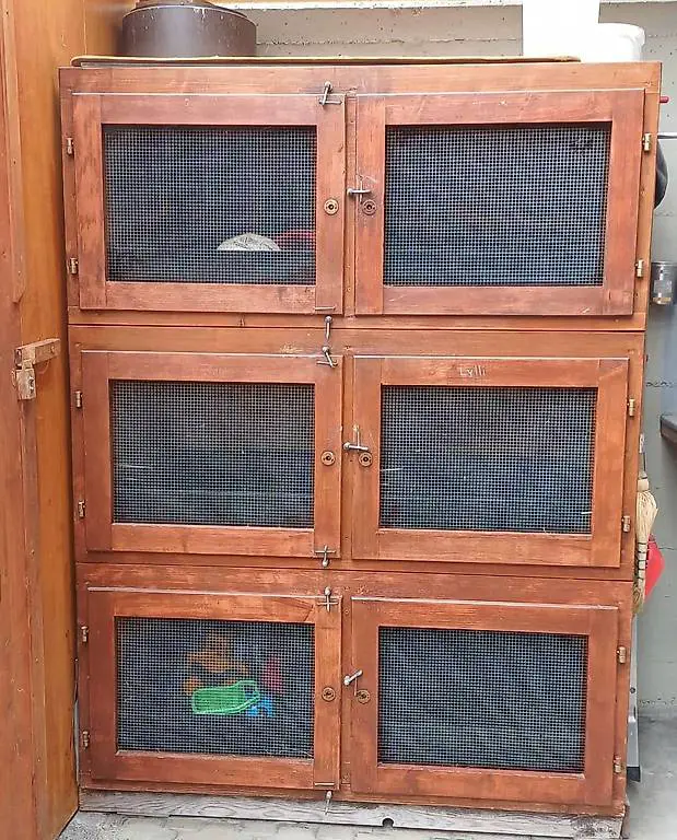 Hasenstall mit Zubehör