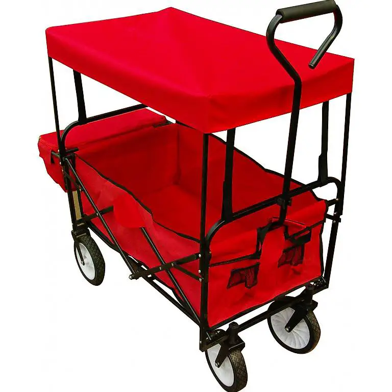  Handwagen Transportwagen mit Dach