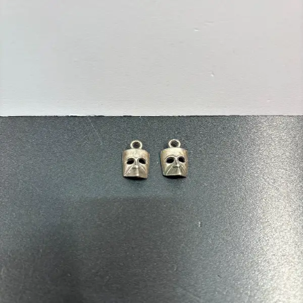 ungenutzte anhänger maske venedig murano italien schlüssel