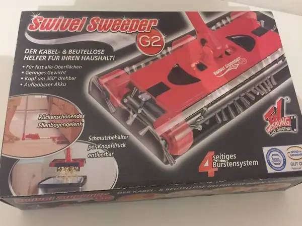 Swivel Sweeper , Akku Besen