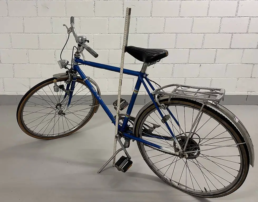 mondia velo, vintage, kinder, blau, 70`er, klassiker