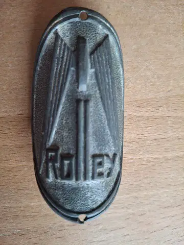 Rolley Velo Steuerkopf CH Schild Emblem