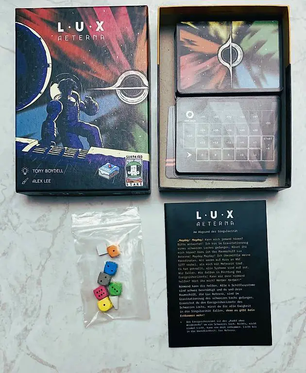 Brettspiel - Lux Aterna