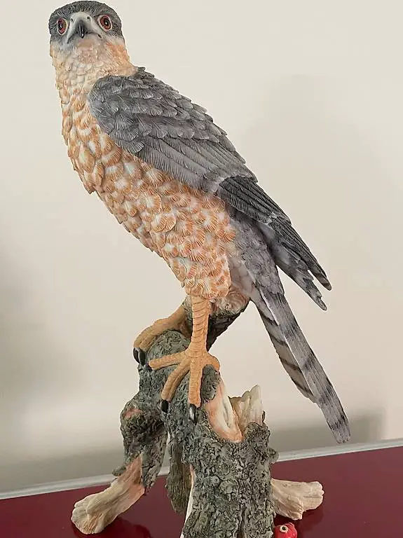 Falke - Plastik, Realistische Falken Statue