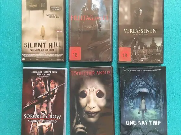 Horror Thriller DVD- Sammlung