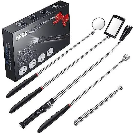 5er Pick up tool Teleskop Magnetheber Inspektionsspiegel