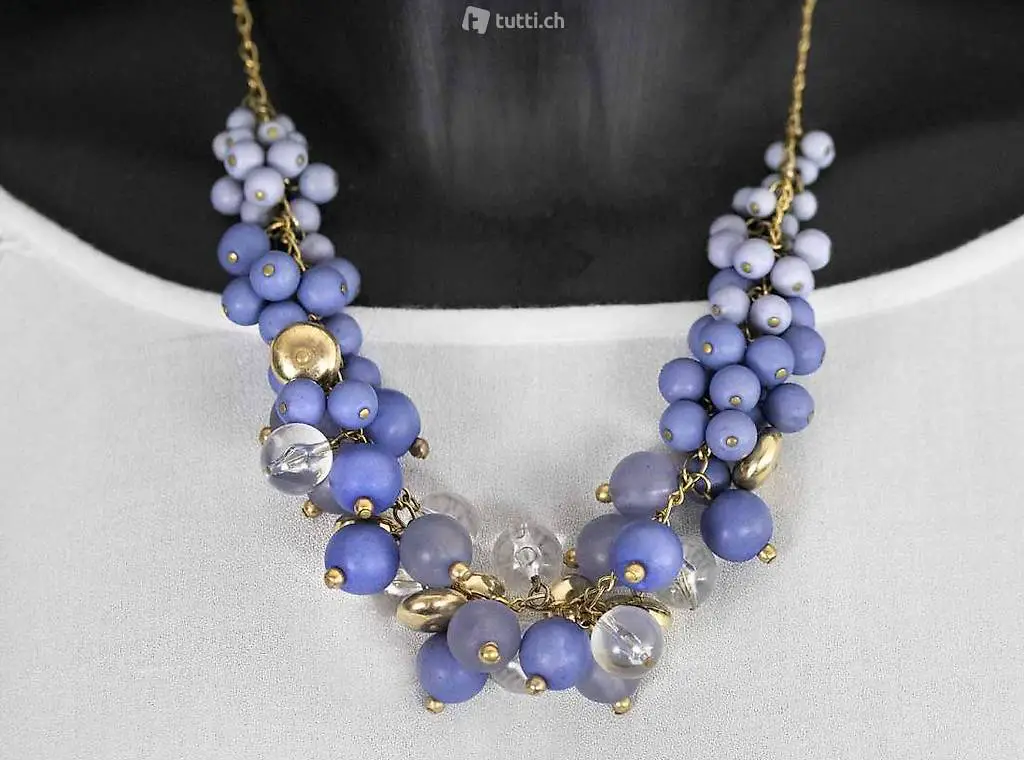  Collana Vintage a grappolo - Vintage Cluster-Halskette