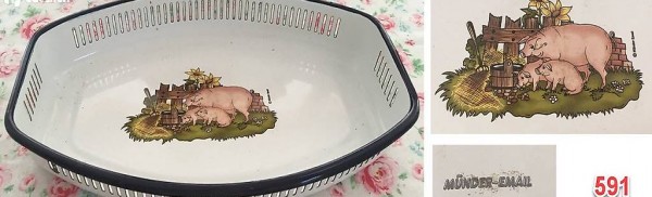  Diverse Emaille-Artikel - 2