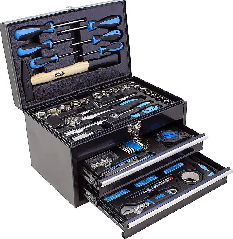 Werkzeugkasten - 117-teiliges Werkzeugset