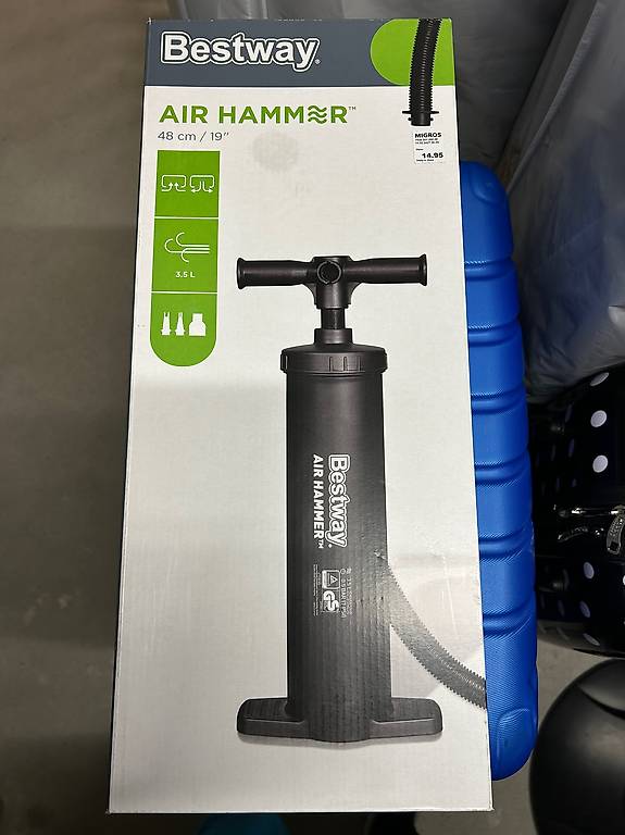 Luftpumpe neu Air Hammer