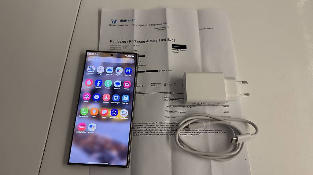 Samsung Galaxy S24 Ultra 256 GB, , 6.80", , 200 Mpx, 5G