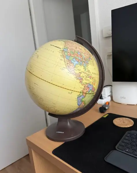 FOSSIL Globus Sammlerstück (Plastik)