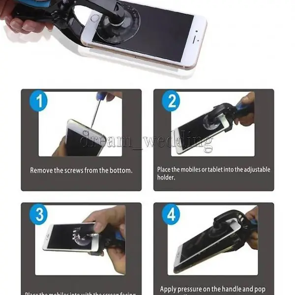  Portofrei Saugnapf Display LCD Öffner Werkzeug iPhone samsun