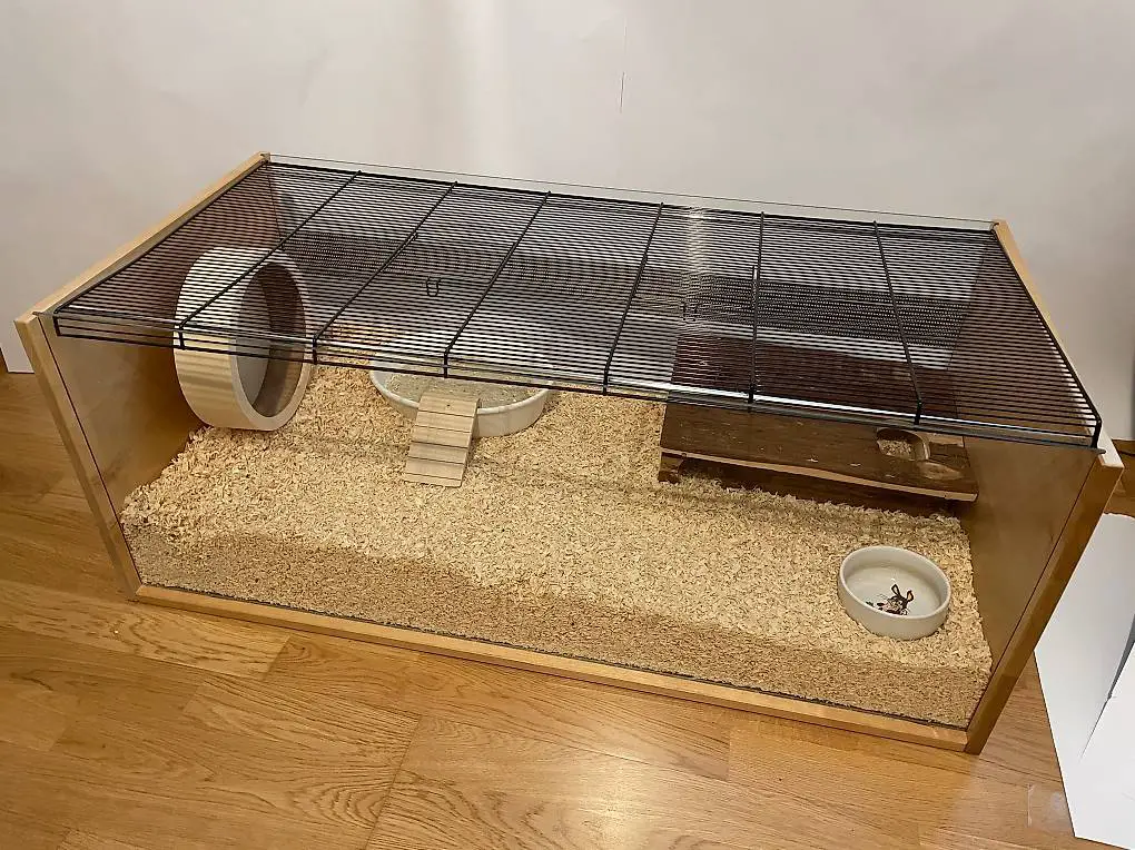 Hamsterkäfig mit Zubehör