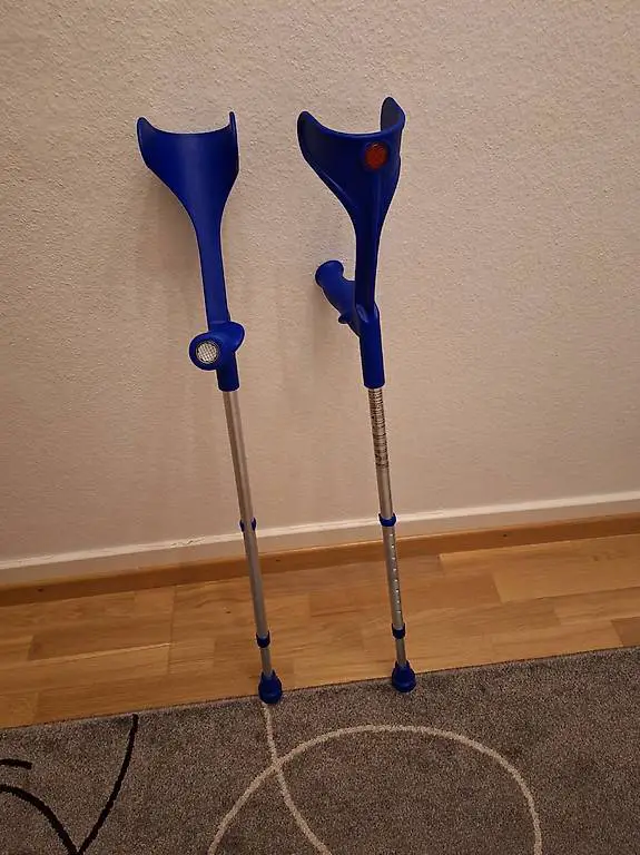 Gehhilfen Krücken Gehhilfe Unterarmgehstützen NEU