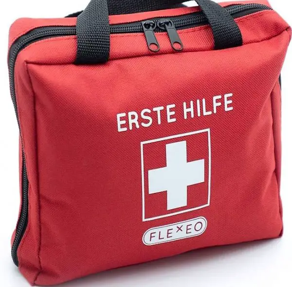  Erste-Hilfe-Tasche mit Sofort-Kältekompressen
