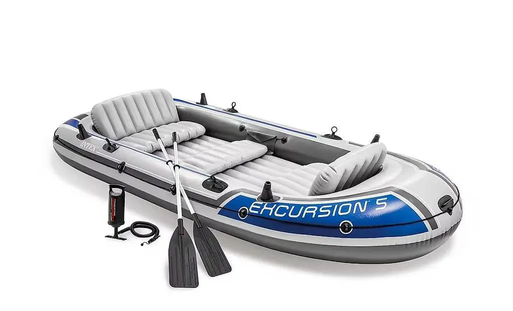 Gummiboot für 5 Personen