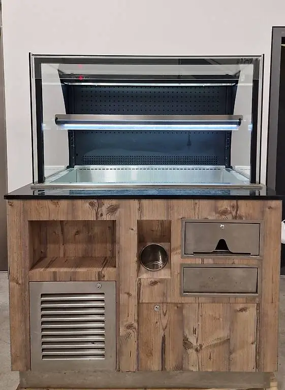 Kühlvitrine I Kühltheke I Verkaufskühlregal I Salatbar