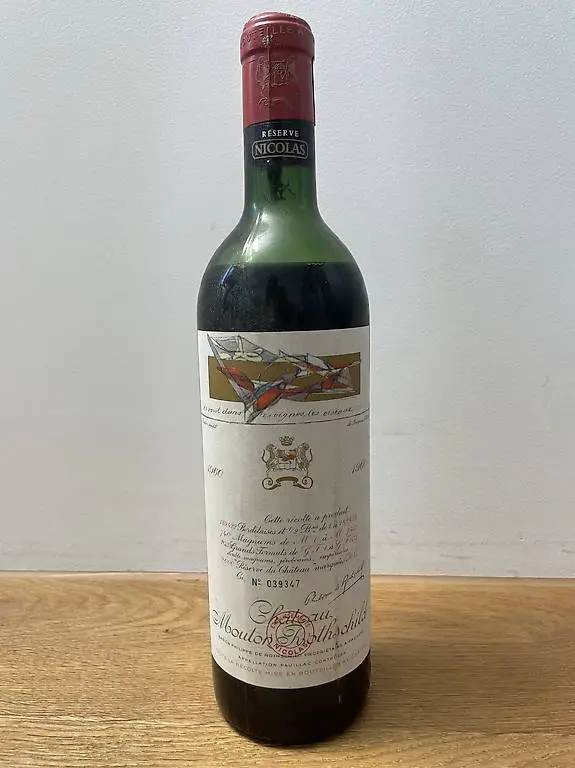 Chateau Mouton Rothschild 1960
