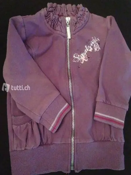 ensemble pantalon et veste violet 80