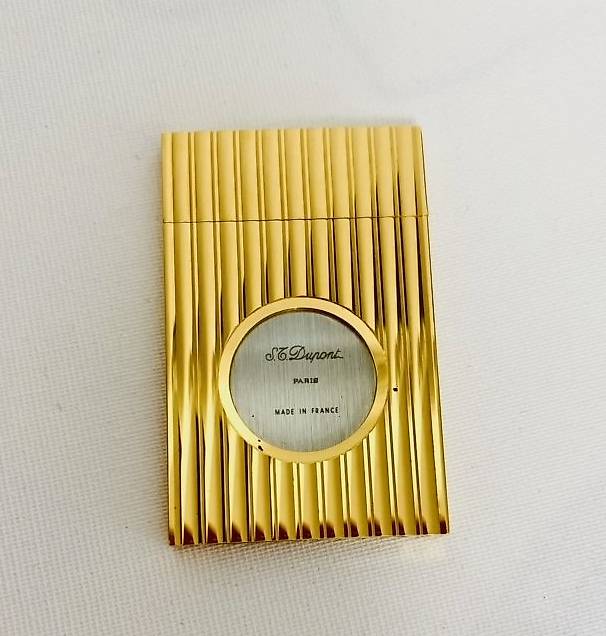 S.T. Dupont Paris Cigar Cutter, Gold Plated