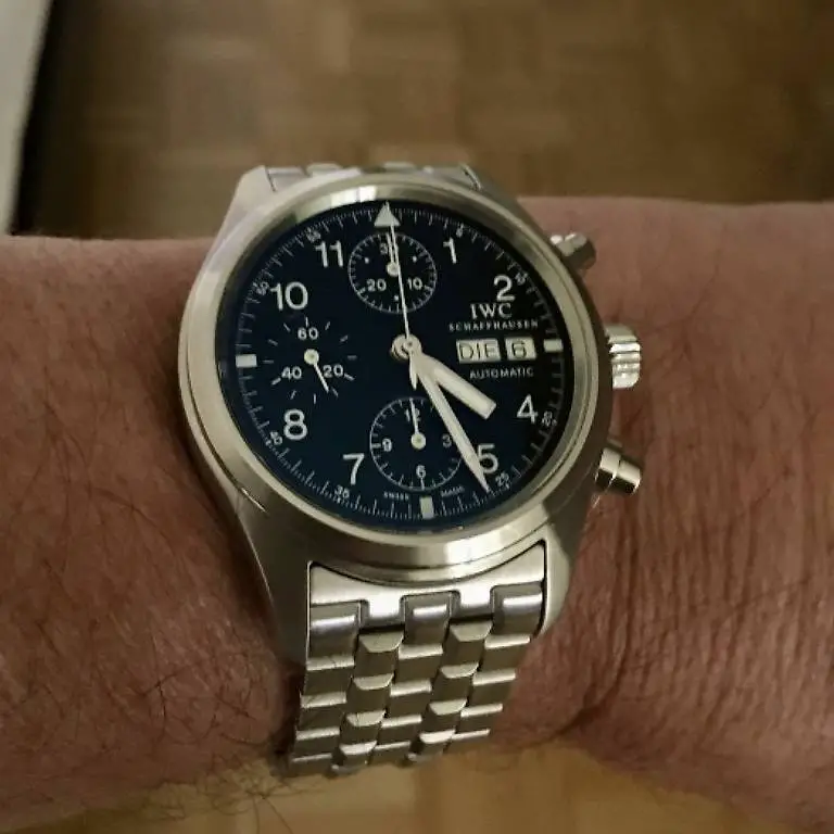 IWC Pilot Chrono 3706-001 in Topzustand