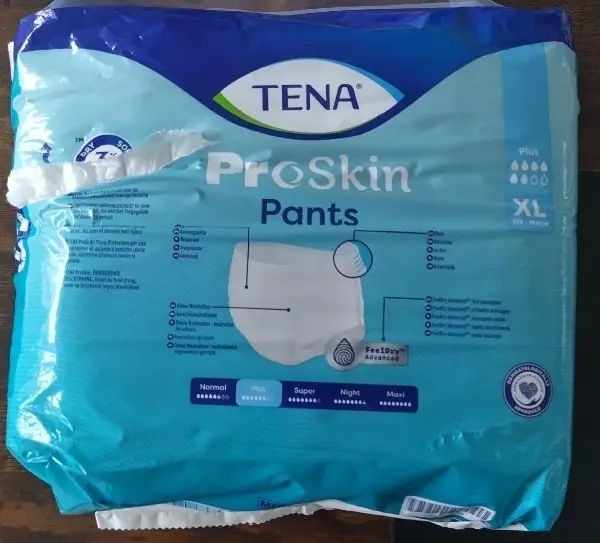 TENA Pants Plus - Paquet ouvert, jamais utilisé, unisexe