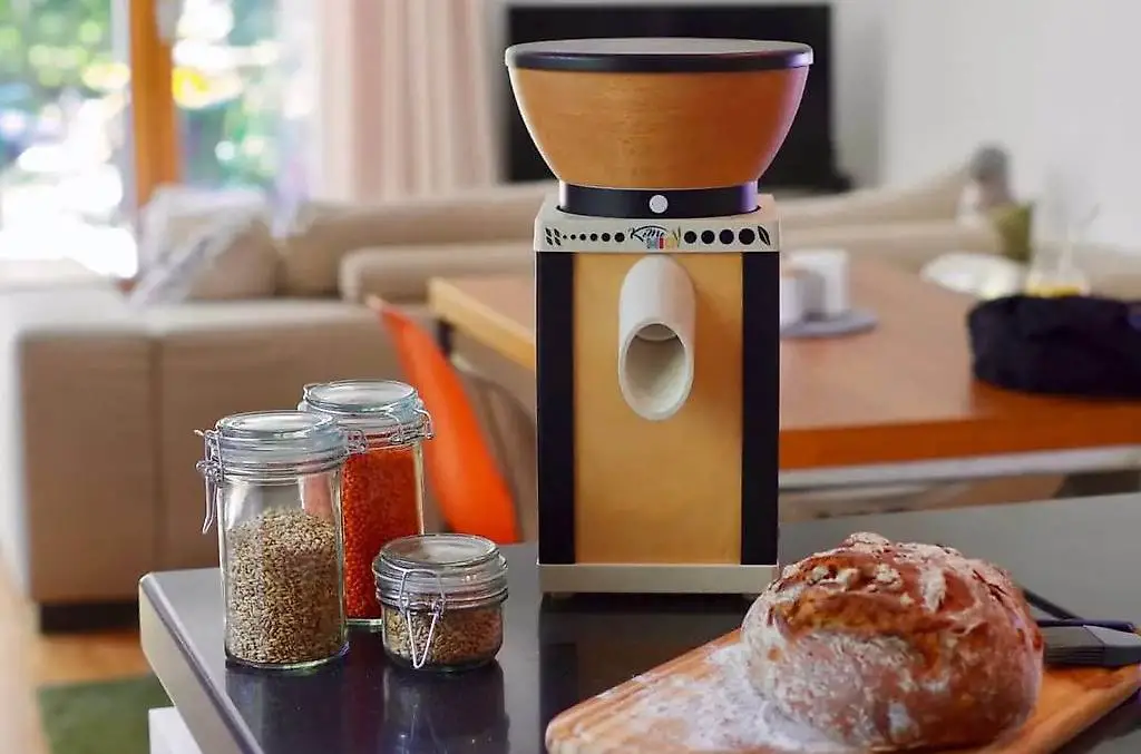 Getreidemühle Elektrisch zum Superpreis Farbe schwarz