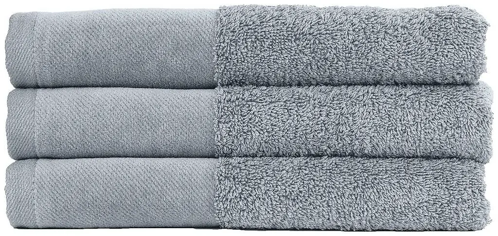 Hochwertiges Frotteetuch DELUXE silber 50x100cm (Frotery)