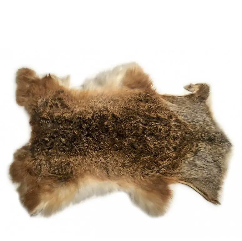 kaninchen fell gegerbt