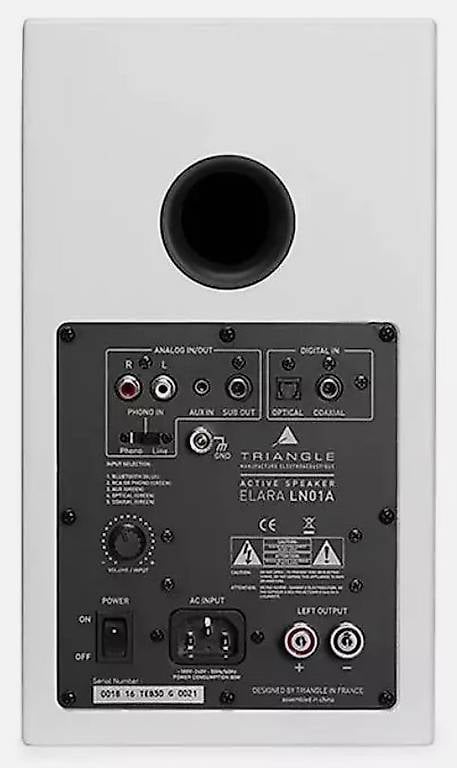 TRIANGLE Active LN01A Weiss aktive Lautsprecher