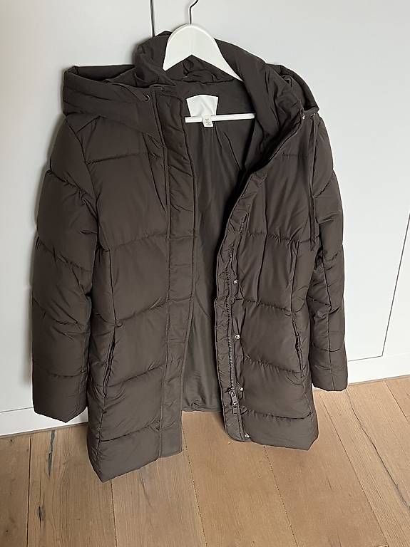 Steppmantel mit Kapuze