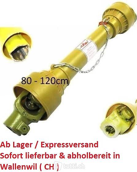  Kardanwelle 80 - 120 cm