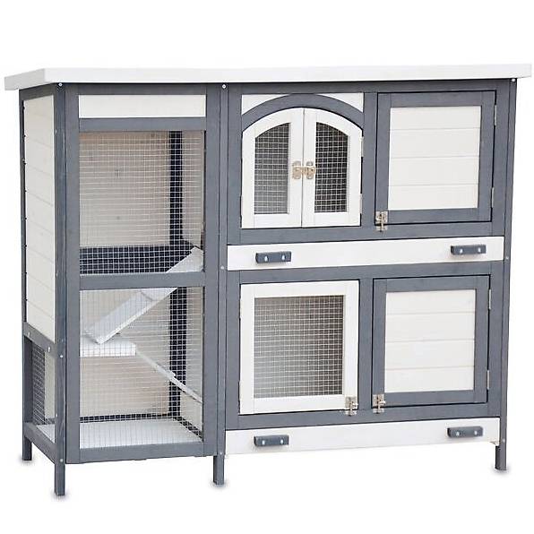 Hasenstall Kaninchenstall Krümel 2