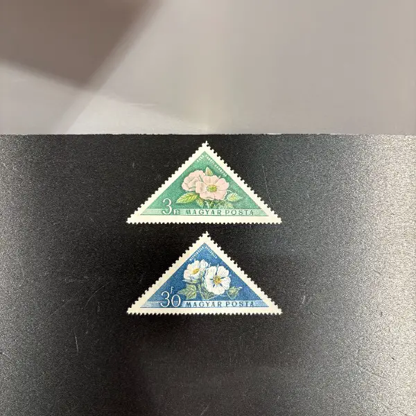 briefmarke ungarn erdbeere blüte osteuropa kalter krieg blume