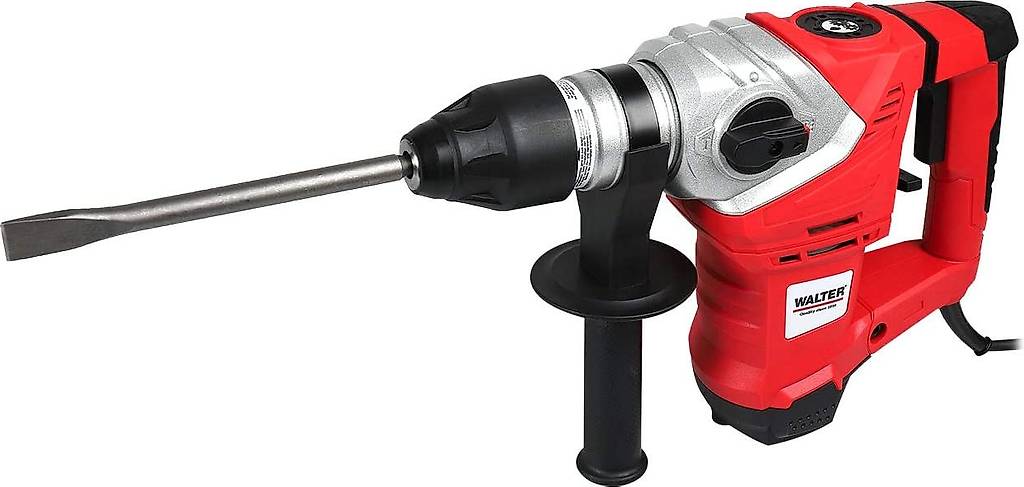 Bohr- und Meisselhammer, 1500 W, 230 V, Rot/Schwarz