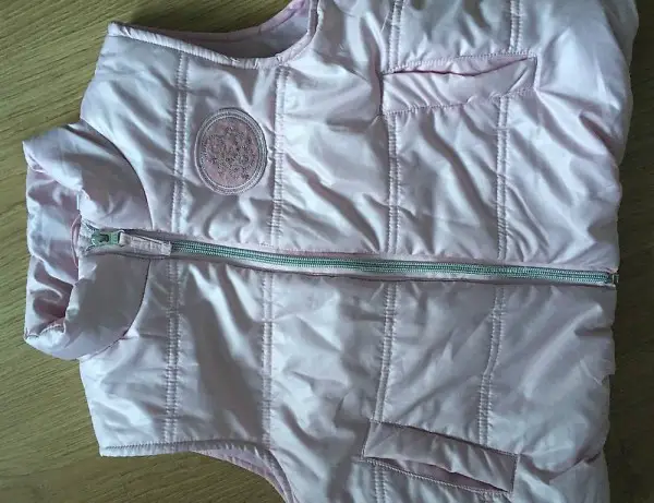 Gefütterte Weste / Gilet Grösse 116