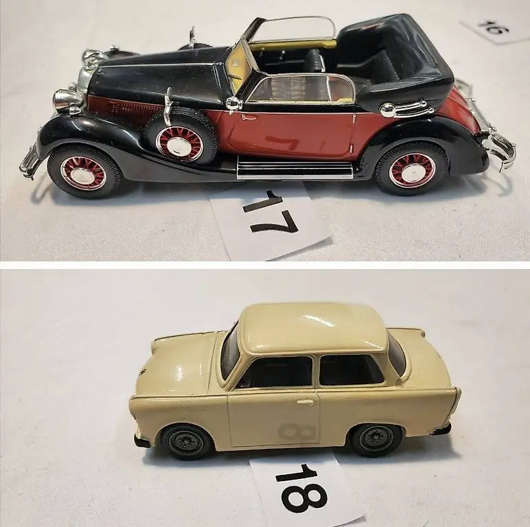 Modellauto 1/43 Horch, Trabant