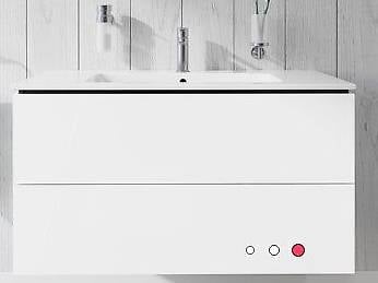 Badezimmer Unterschrank mit Lavabo Möbelwaschtisch