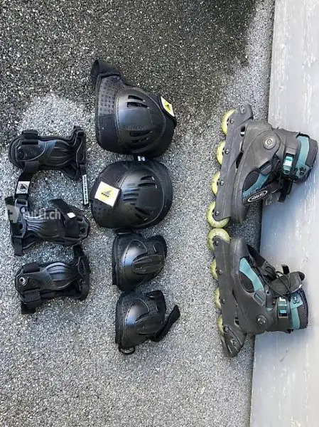 Inkine Skates und Schonner Oxygen