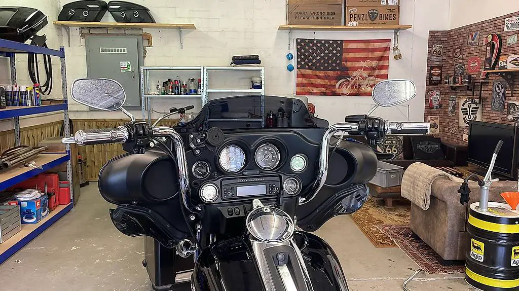 Fat Bagger Lenker chrom HARLEY-DAVIDSON mit Gutachten