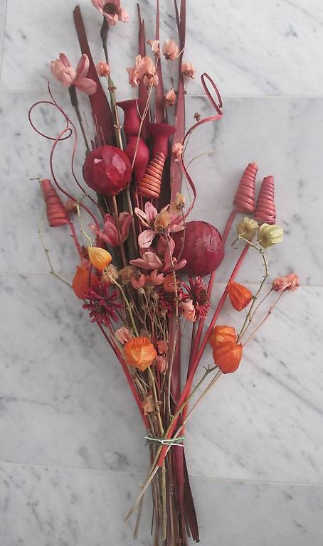 getrocknete blumenstrauss -osten