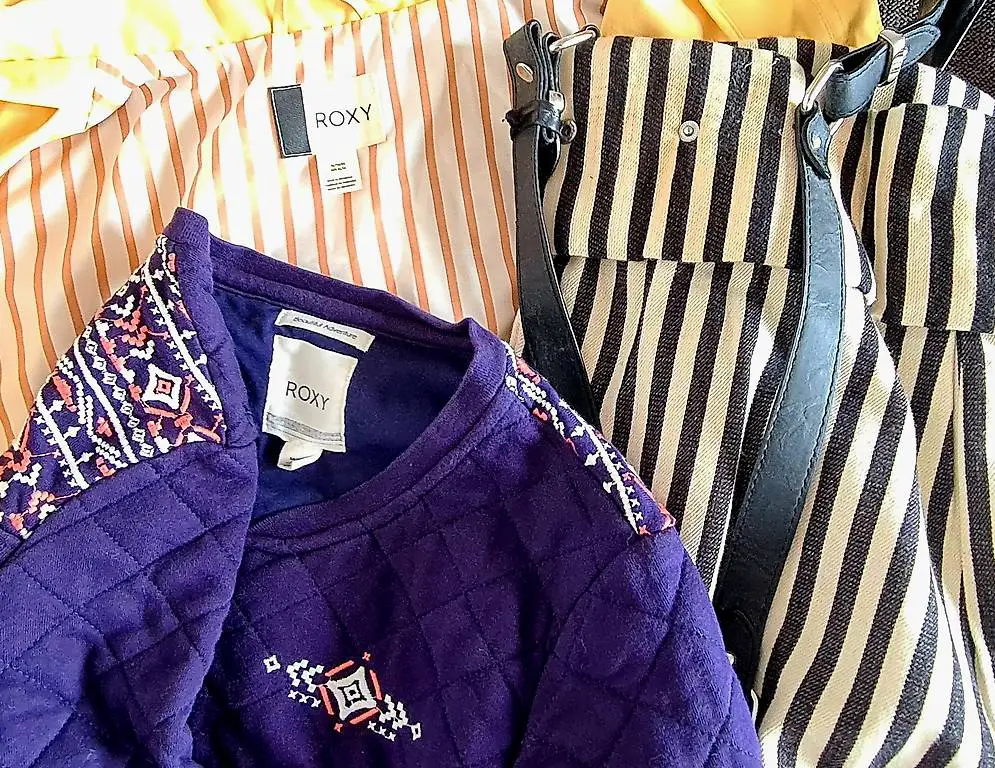 Kurzmantel & Jäckli ROXY; BW-Shopper ZARA