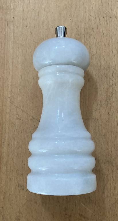 Pfeffermühle aus Naturstein "Marmor"